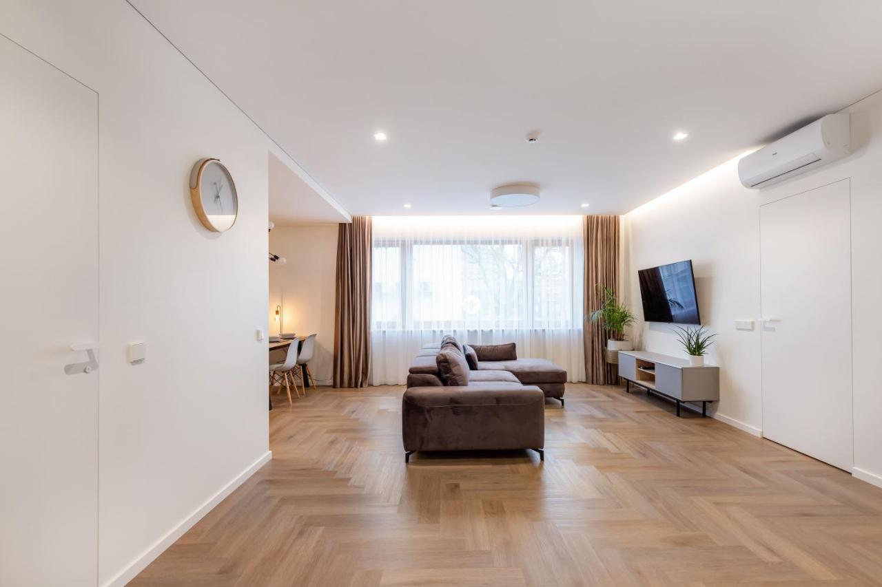 3 Bedroom Apart/24H Self Check In/Free Parking/Up To 6 People/ Вильнюс Экстерьер фото